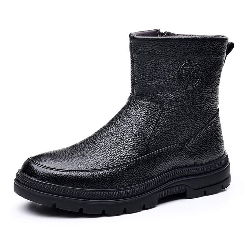 Devanro Devanro Top Grain Cow Leather Thermal Height Increasing Abrasion Resistant Slip Resistant