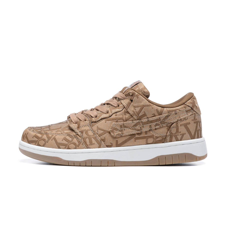 Vandytheburger Low top Skateboard Shoes Unisex Khaki