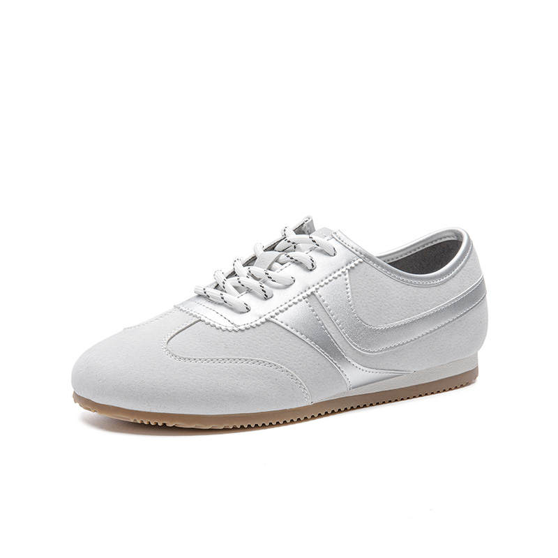 DUSTO PU Synthetic Leather Slip Resistant Balance Lightweight Low top Casual Shoes Women's
