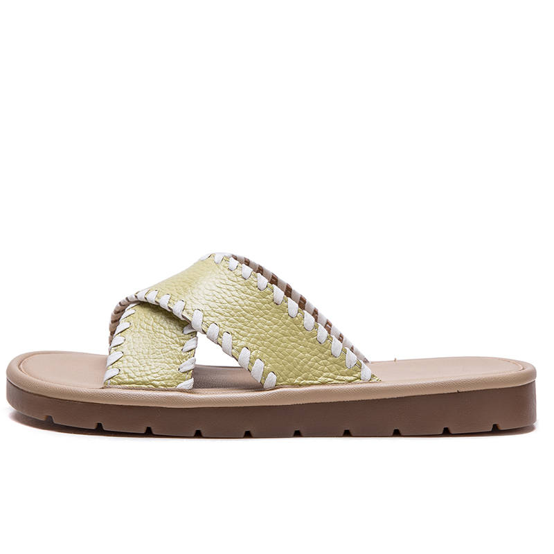 JIEZHOU Rubber Sole Slide Slippers Women's
