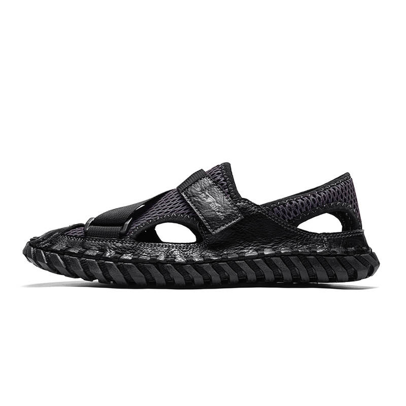 G.N.SHIJIA Textile, Synthetic Leather Breathable Lightweight Beach Sandals Men's