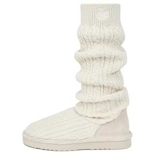Kirsh Stretch & Sock Boots Women's Ivory White