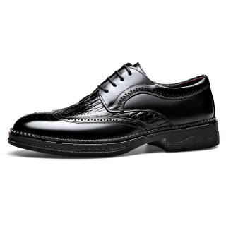 YIMINU Dress Shoes Men's Low Top Black
