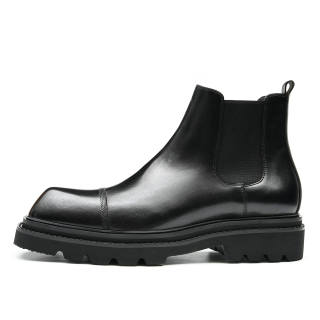 ASTON M.JAZZ Cow Leather Chelsea Boots Men's