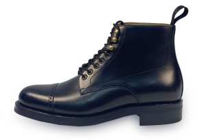 ANTONIO BAREZZI Short Combat Boots Men's Black