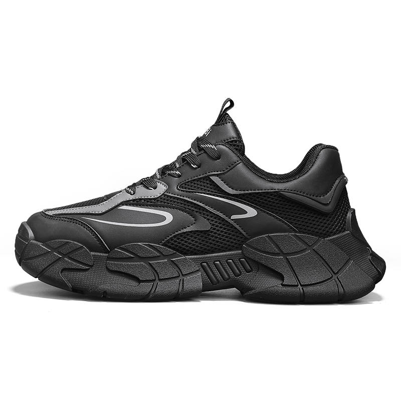 GONGNIUMEILI Mesh Low top Chunky Sneakers Men's