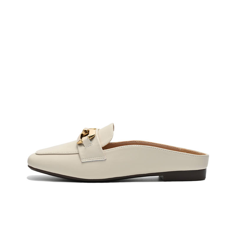ZHR Closed Toe Slippers Women's Beige