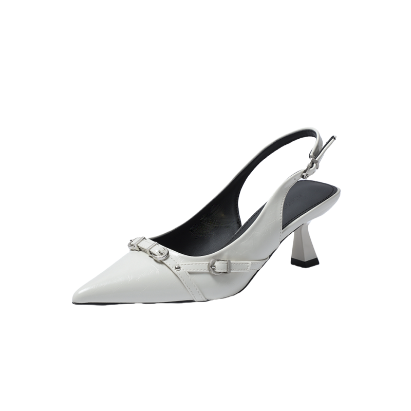 Xingdiman Xingdiman Pu High Heels Women's Ecru