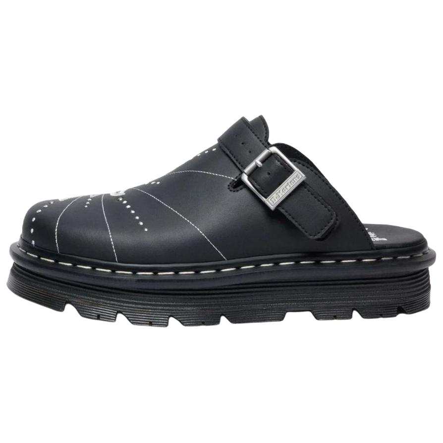 Dr.Martens Abrasion Resistant Abrasion Resistant Closed Toe Slippers Unisex Black