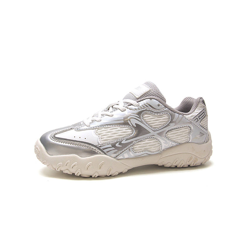 STUR YSN Low top Casual Shoes Women's Silver Gray