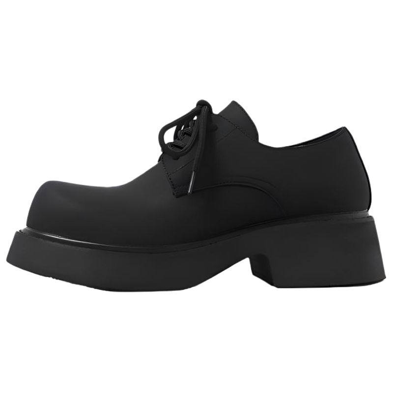JUMP&FISH Men's Casual Shoes Men's Low Top Black/White/Yellow
