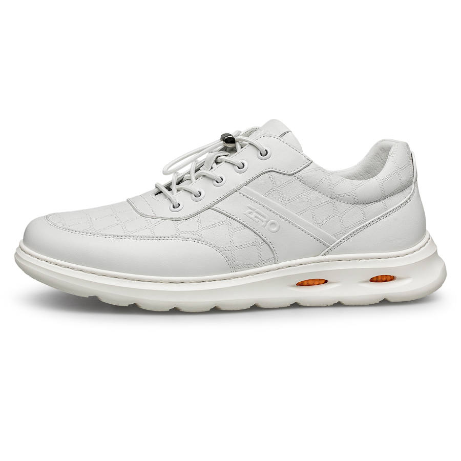 ZRO Top Grain Cow Leather Abrasion Resistant Low top Casual Shoes Men's