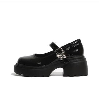SHUMO Chunky Heel Mary Jane Shoes 6CM Women's