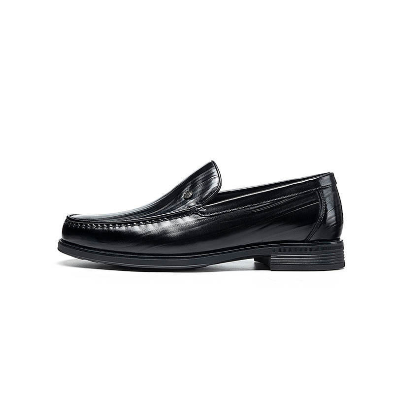 HARSON HARSON Cow Leather Casual Shoes Men's Black