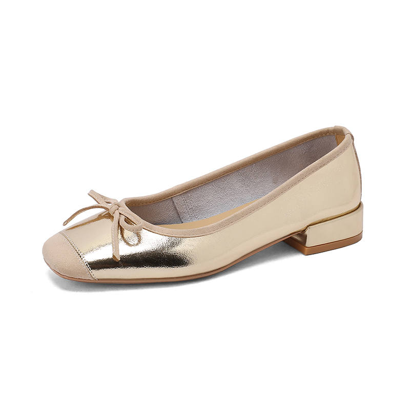 Echo&yolo Cow Leather Casual Shoes 3.5cm Women's