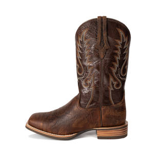 Palitutu Cowboy Boots Abrasion Resistant Slip Resistant Crew Outdoor Boots Medium Heel Women's