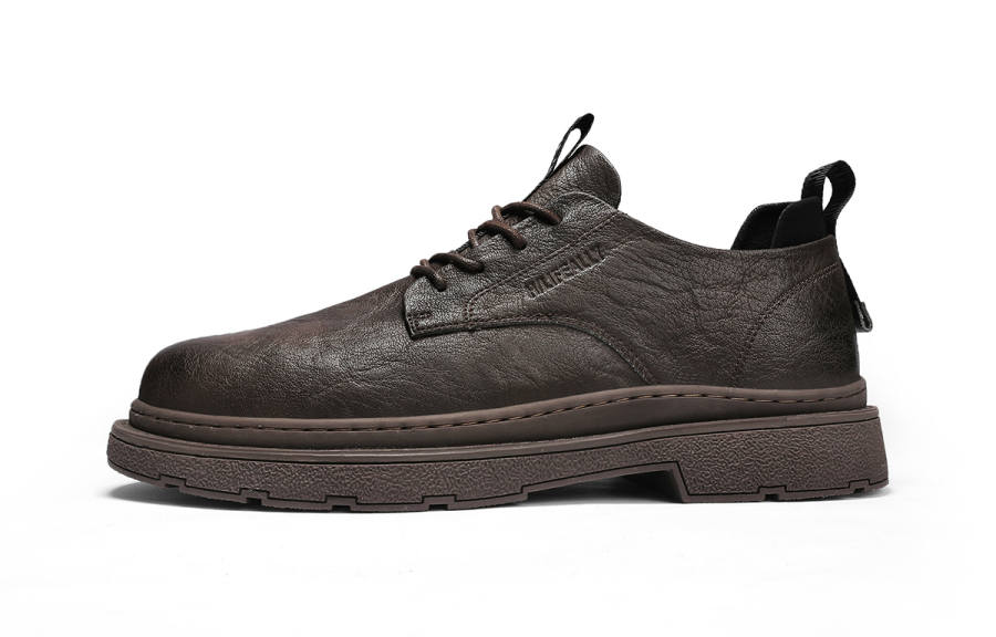 HLA HLA Microfiber Leather Casual Leather Shoes Men's