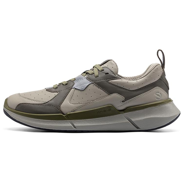 Ecco Biom 2.2 Cow Leather Low top Running Shoes Men's Army Green