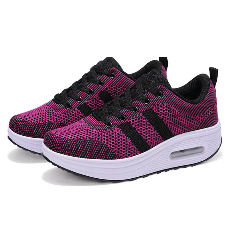 Medd Walking Shoes Women's Low Top Black Purple