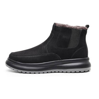 GUOLUOFEI Snow Boots Men's Caramel