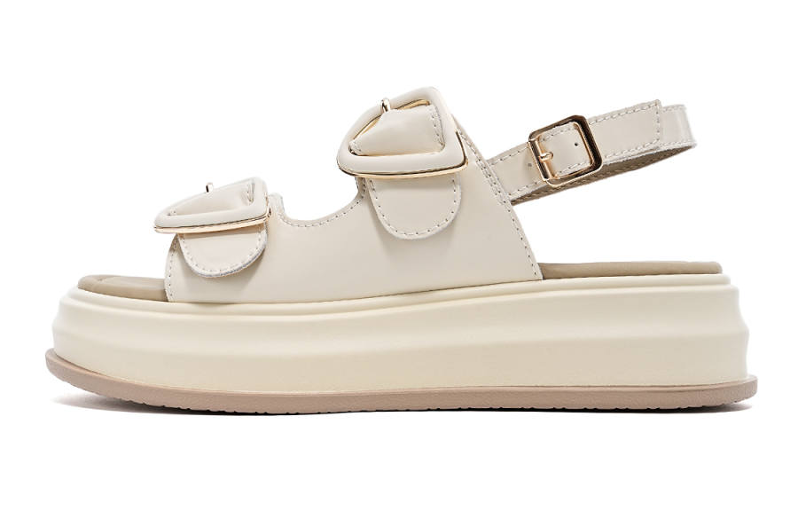 EBLAN EBLAN Beach Sandals Women's Silver