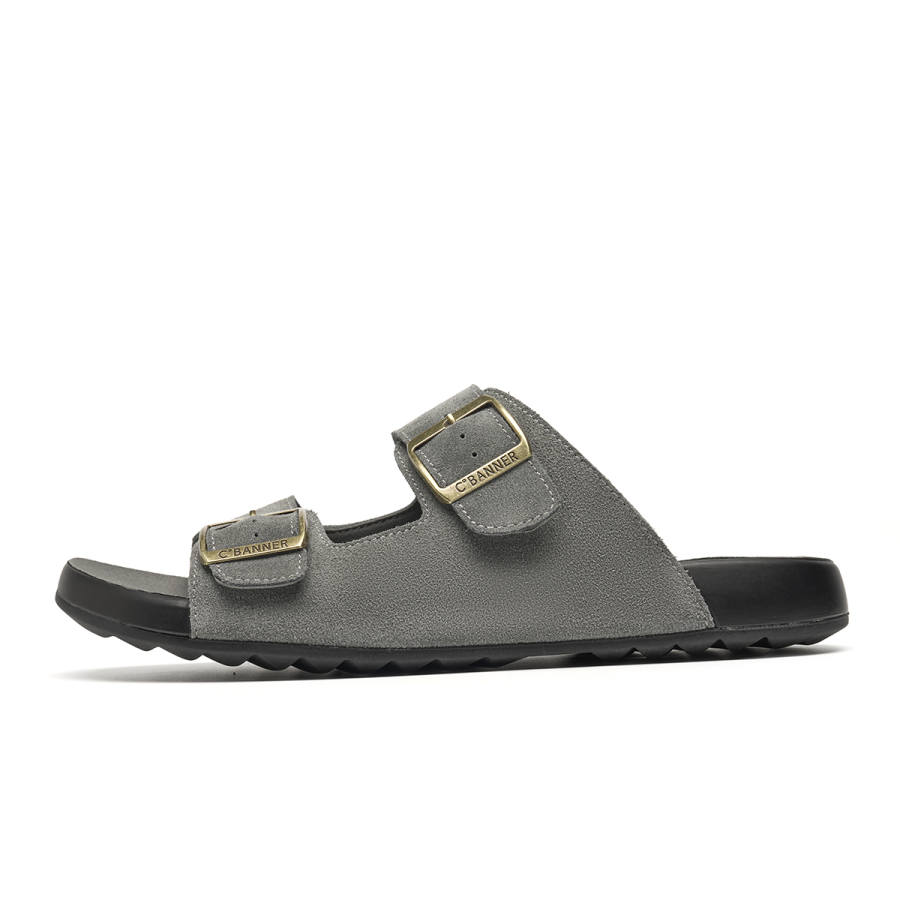 C°BANNER Slip Resistant Quick Dry Slide Slippers Men's Gray