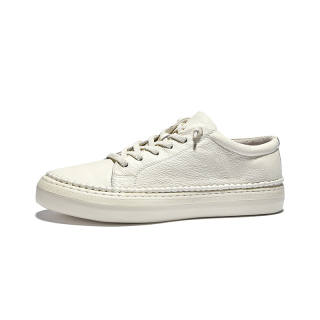 BABAKE Stylish Skateboarding Shoes Men's White
