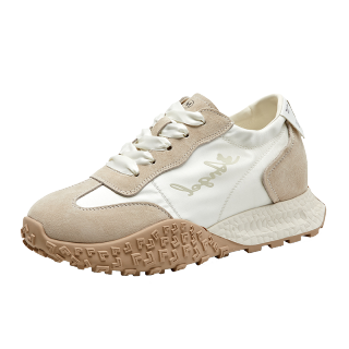 QINGZHUHU Pigskin Low top Casual Shoes Women's