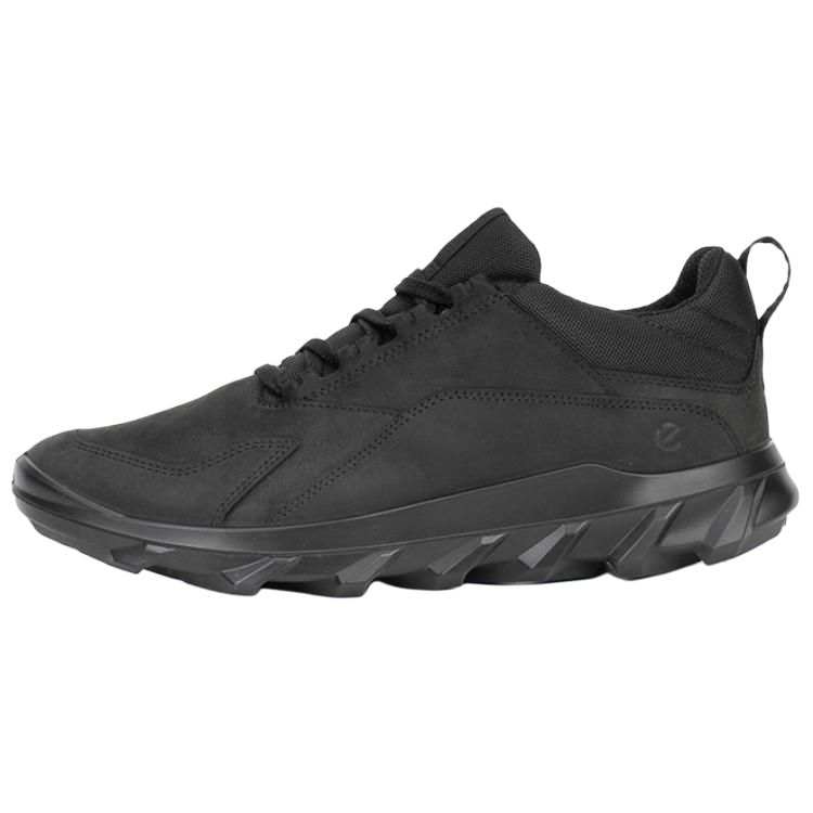 Ecco Driver Collection Cow Leather Low top Casual Shoes Men's Black