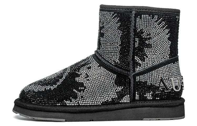 AU&MU Snow Boots Women's Black