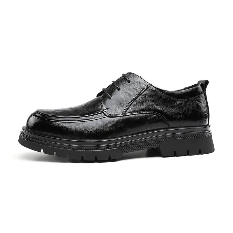 SEPTWOLVES Top Grain Cow Leather Casual Leather Shoes Men's HD