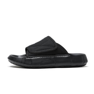AIBAOLUO Rubber Odor Resistant, Abrasion Resistant Slide Slippers Men's Black