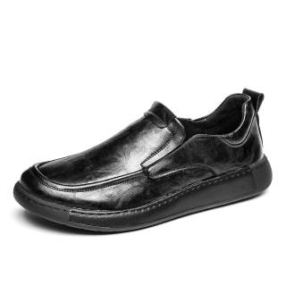 GIHO Men's Casual Shoes Men's Low Top Black