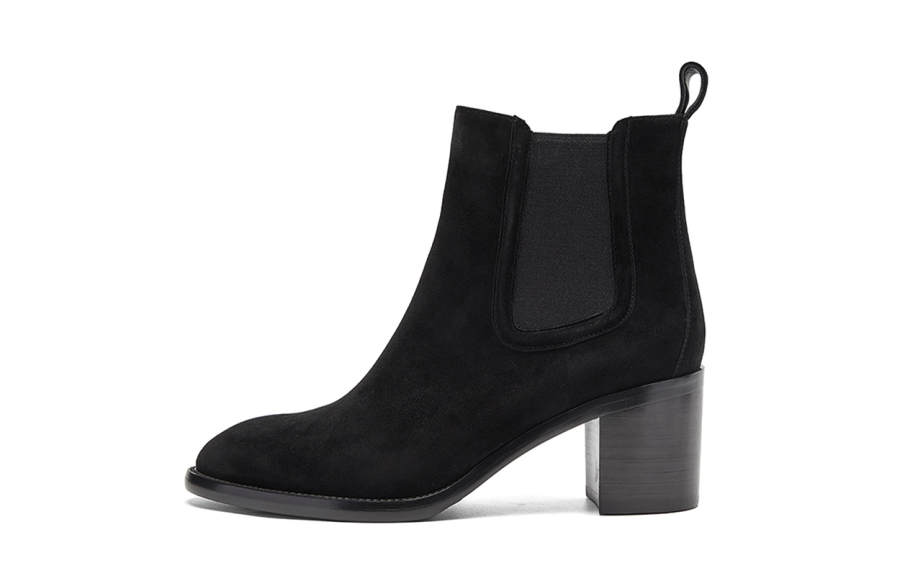 NINE WEST Ankle Boots Women's Black/Gray