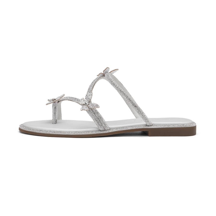 Hotwind Hotwind Rubber Sole Quiet Slide Slippers Women's