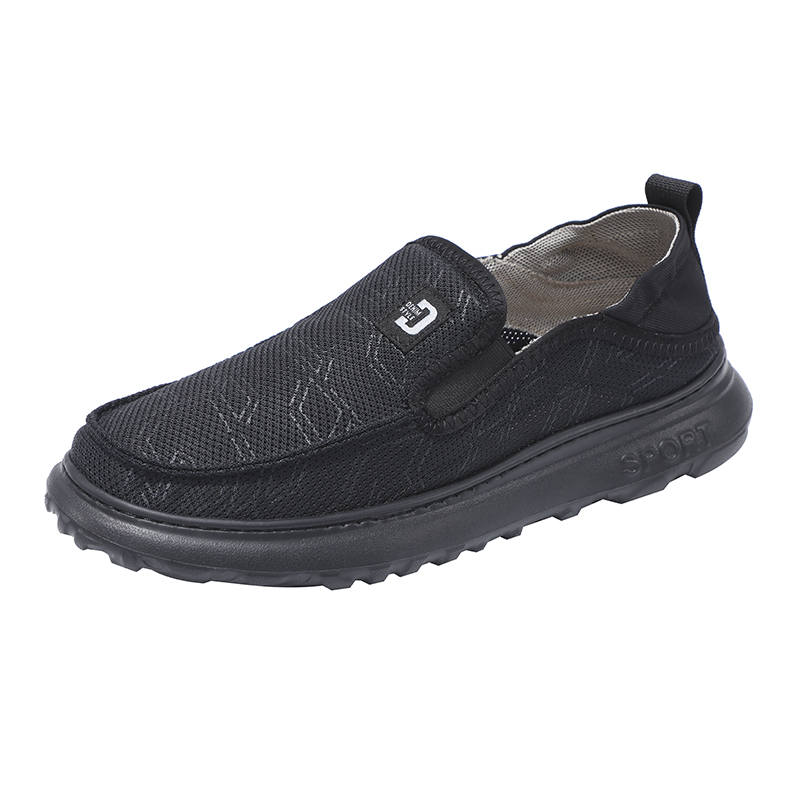 TAIHEYUAN Men's Casual Shoes Men's Low Top Black/Khaki