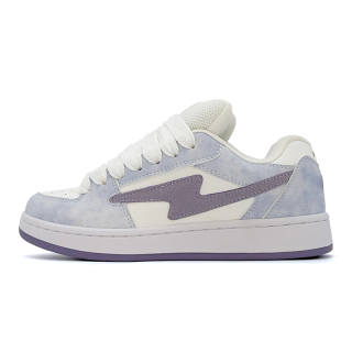 IHBOZ Puffy Shoes Microfiber Leather Low top Skateboard Shoes Women's