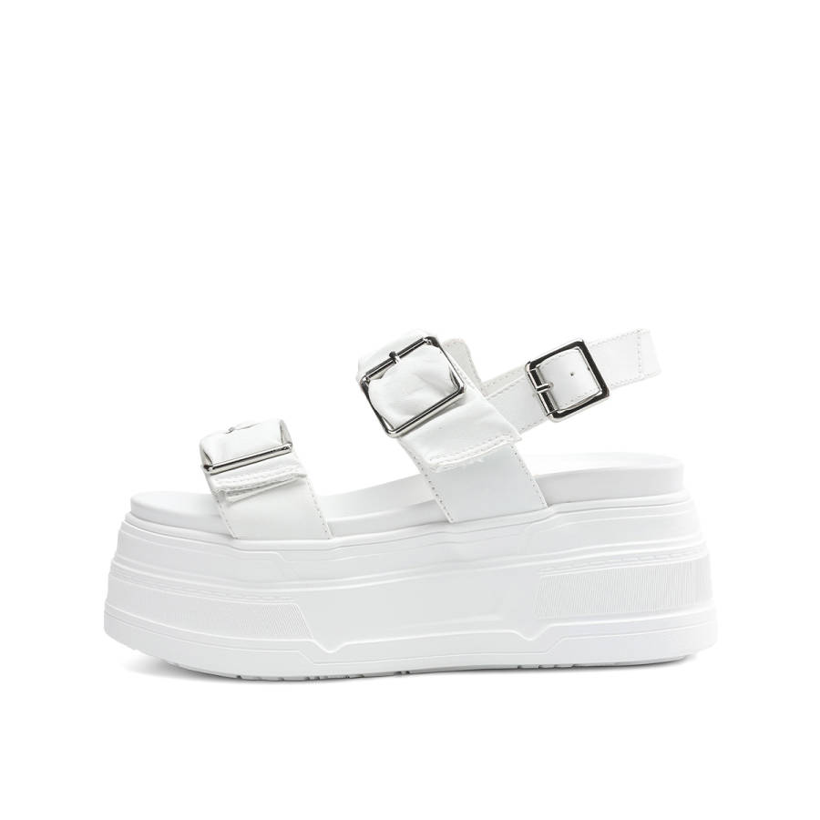 Rosa Bianca Cow Leather One Strap Sandals Women's