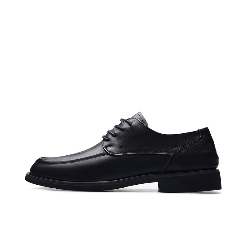 PARDASAUL Cow Leather Casual Shoes Men's Black