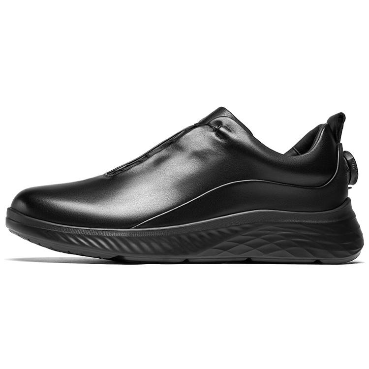ROBERTA DI CAMERINO Cow Leather Casual Shoes Men's Black