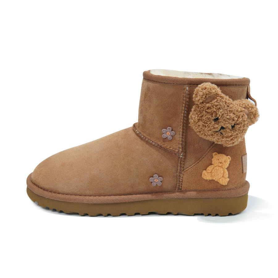 UGG UGG CLASSIC MINI Short Snow Boots Women's Brown