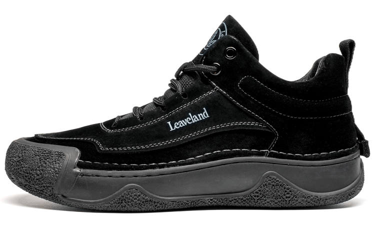 LEAVELAND Pigskin Low top Casual Shoes Men's