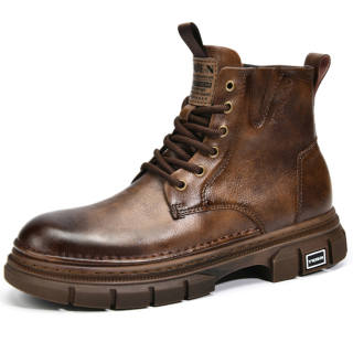 TRUE-N TRUE N Combat Boots Men's Brown/Black