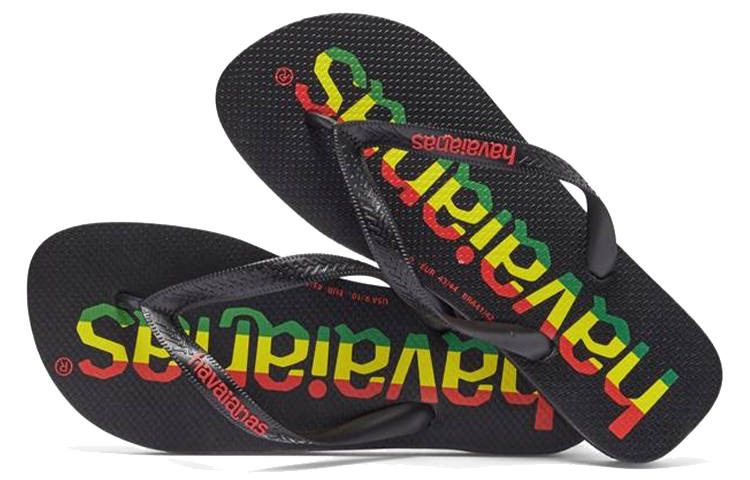 Havaianas Havaianas Rubber Sole No Special Function Flip Flops Unisex Black