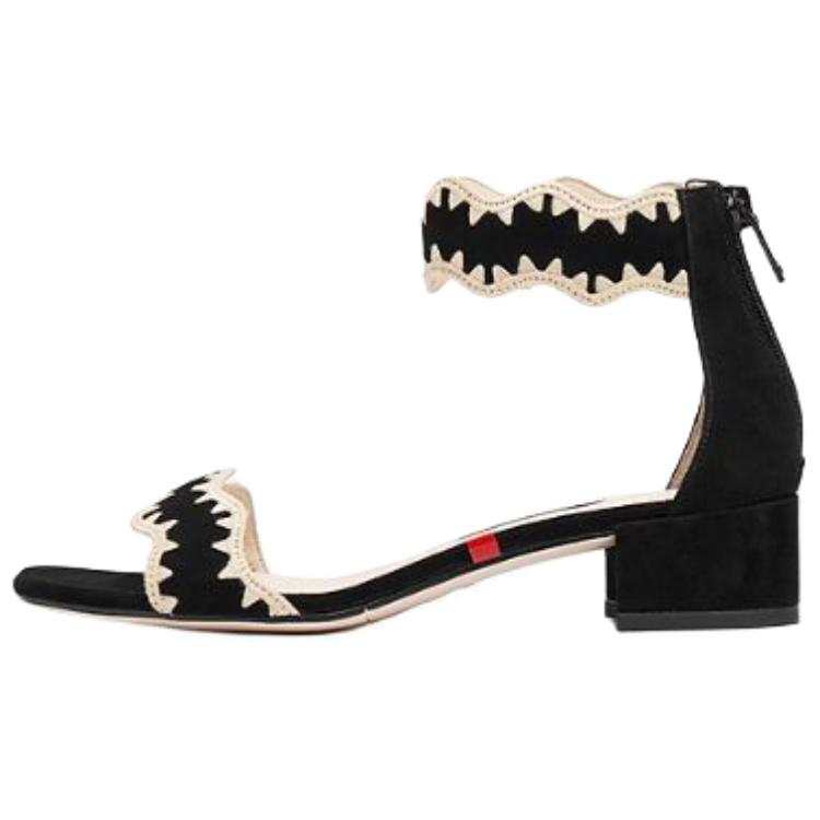 Staccato Holiday Pastoral Sheepskin One Strap Sandals 4.5cm Women's