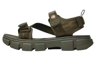 Shaka Nylon Beach Sandals Unisex Army Green