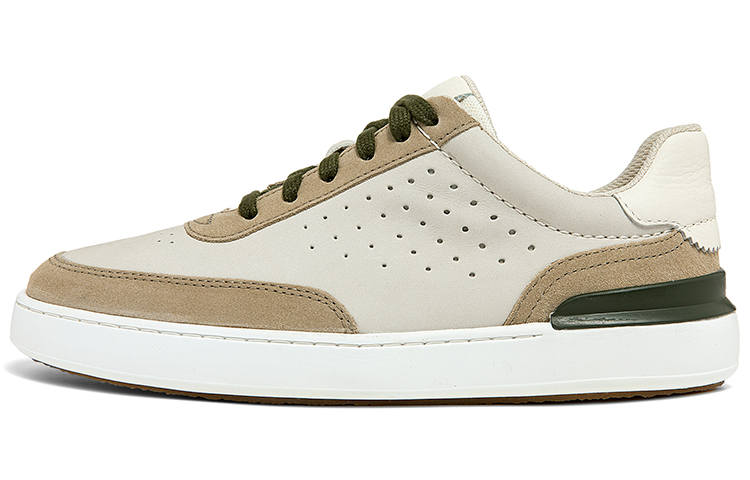 Clarks Skateboard Shoes Men's Low Top Ecru