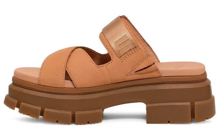 UGG UGG Fabric Stylish Sandal Women's Toast Brown