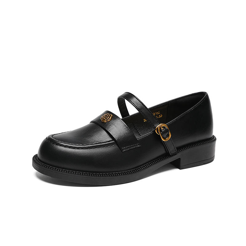 ZHR Block Heel Mary Jane Shoes Women's