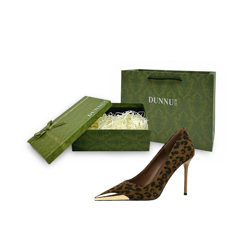 DUNNU Suede Slim Heel High Heels Women's
